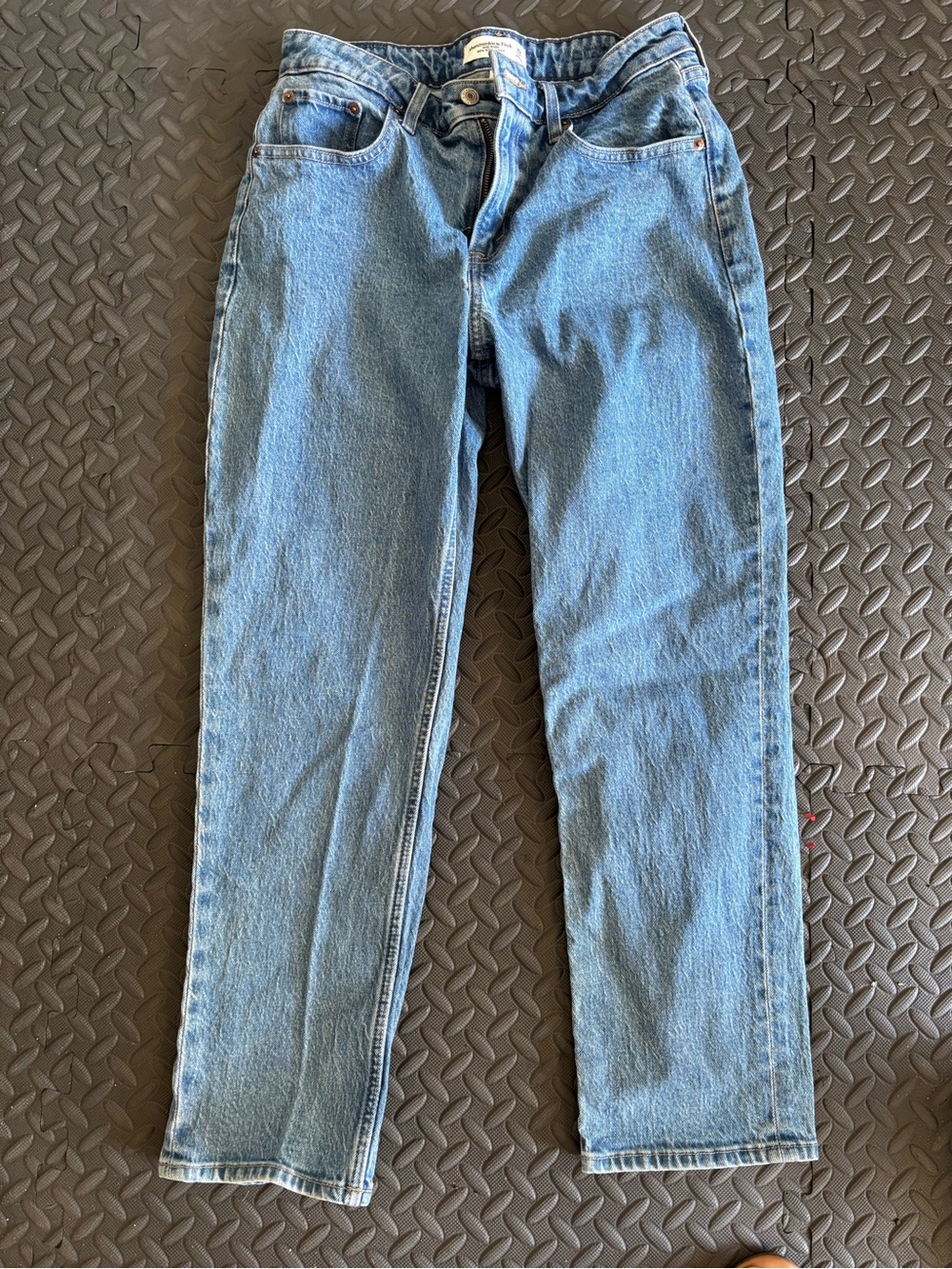 Abercrombie & Fitch Light Blue Straight Jeans